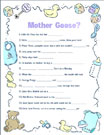 mother goose rhyme game